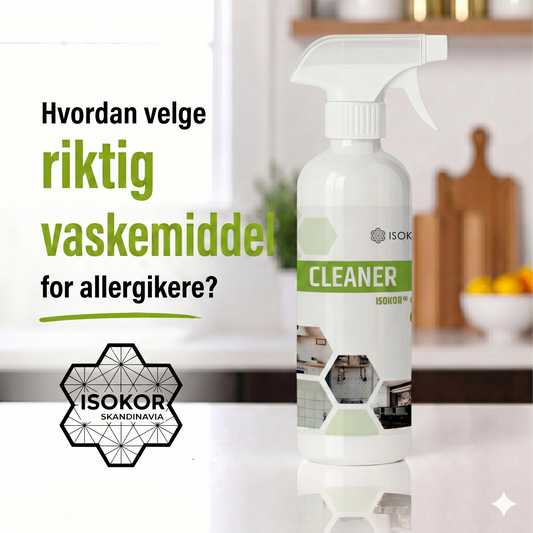 Rengjøring uten irritasjon: En praktisk guide for sensitiv hud